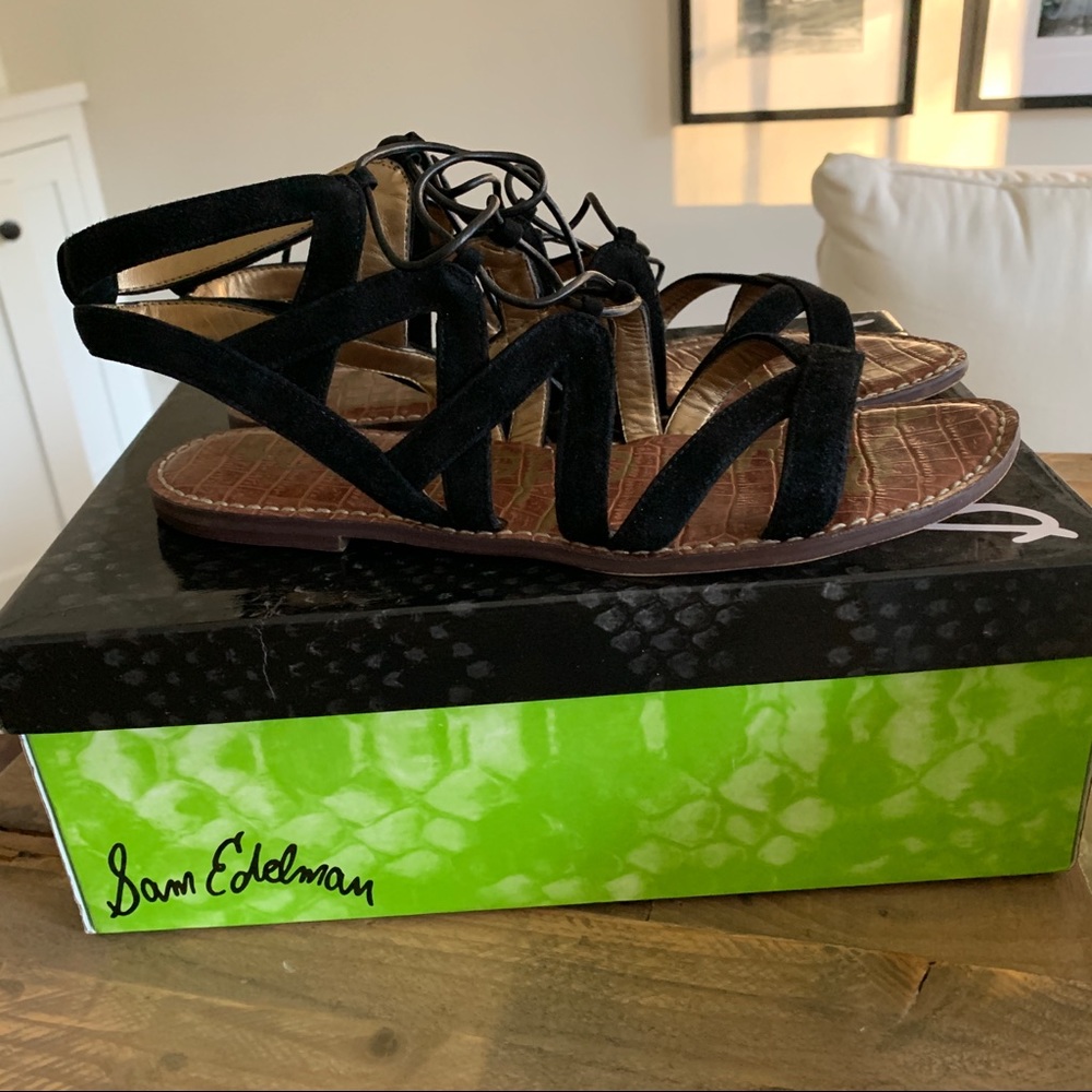 Sam Edelman Gemma lace up flat sandal